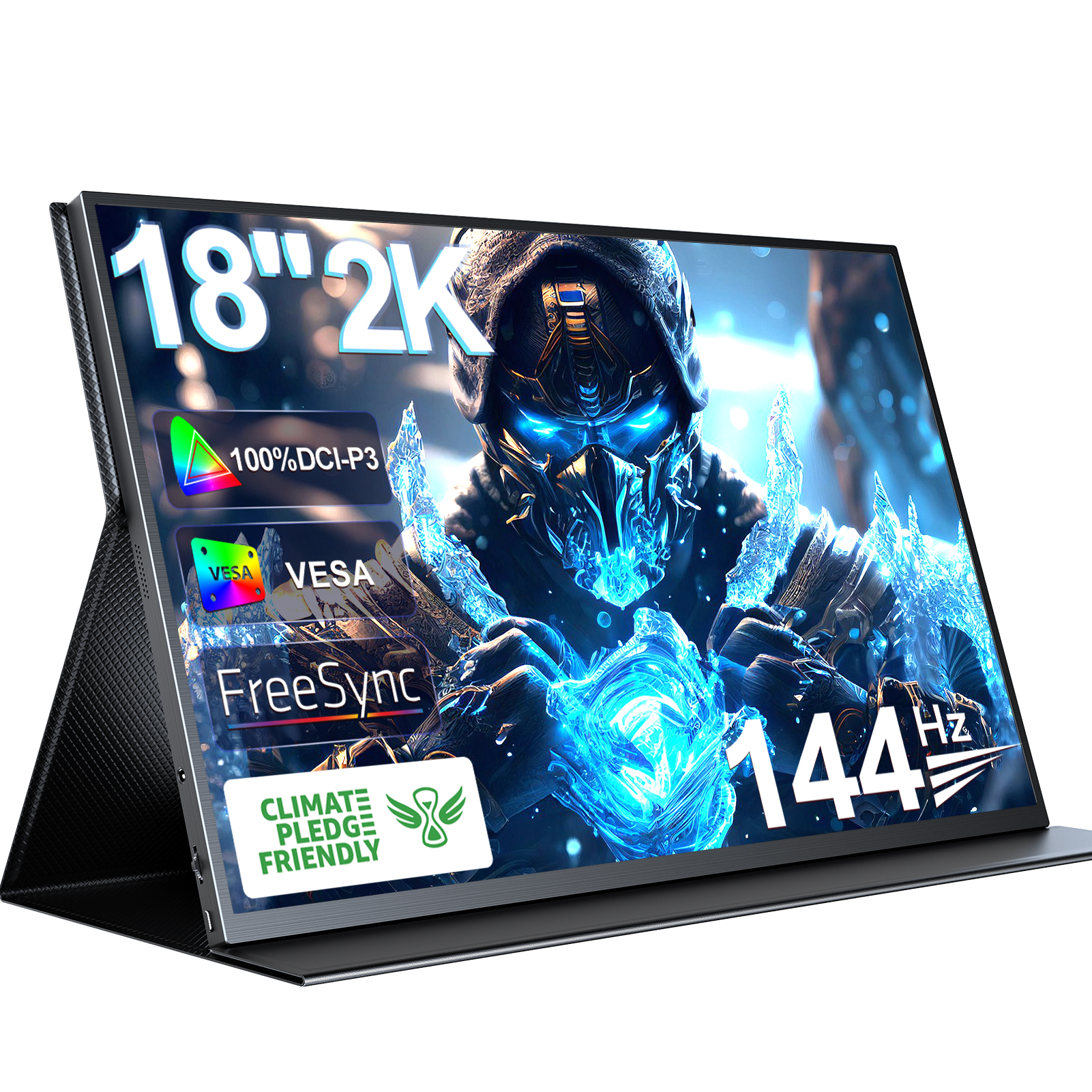 UPERFECT UAlly J118 18inch 2K 144HZ Portable Monitor 2560*1600 Ultra-Slim & Lightweight Frameless FHD FreeSync IPS HDR Gaming Display, Travel Second Monitor for Laptop" For SAMSUNG DEX with Smart Case ราคา 5,999 บาท*ส่งฟรี