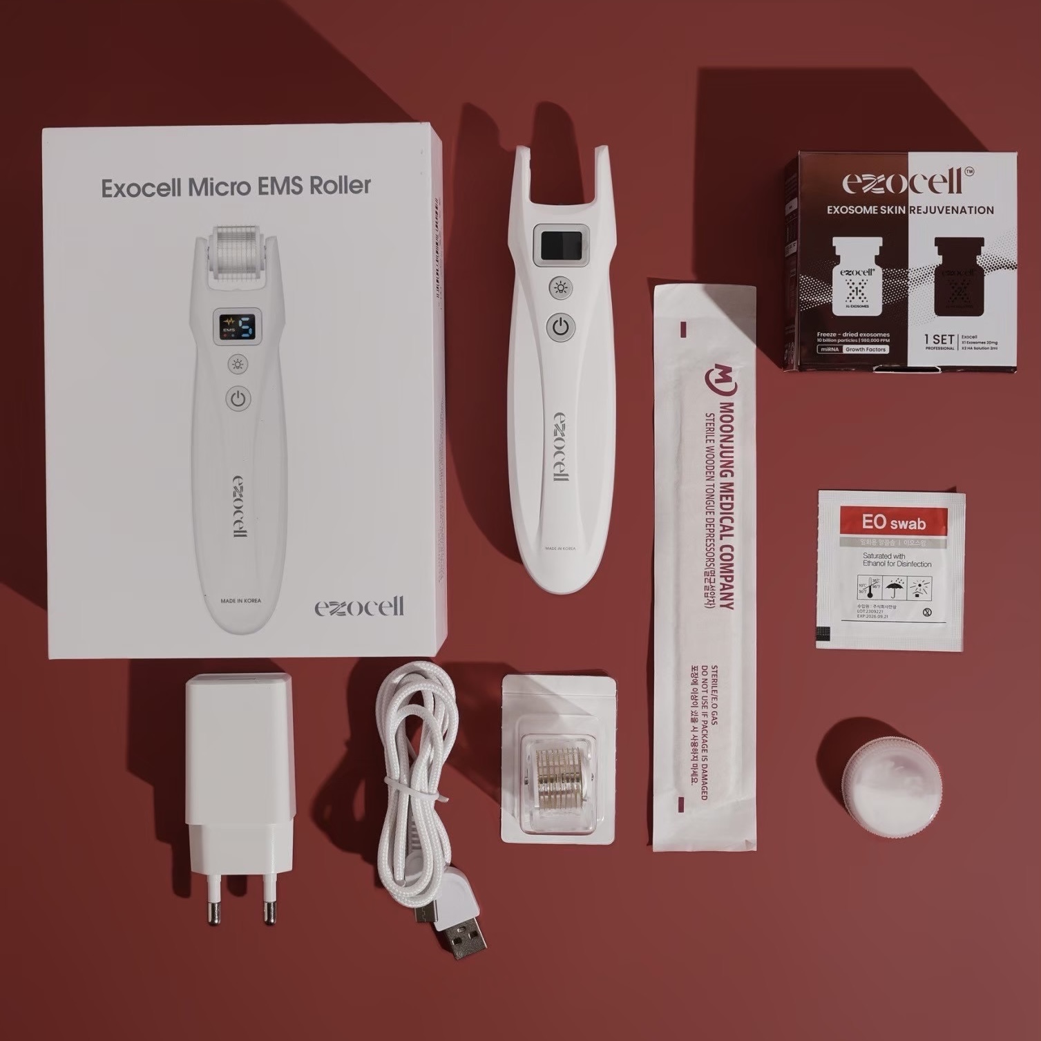 [Mtool+Xroll] ผิวกระจก รูขุมขน Exocell Skin Rejuvenation HA Set Exosome 10 พันล้านเซลล์ สเต็มเซลล์สด ราคา 23,500 บาท*ส่งฟรี