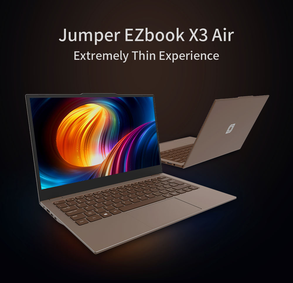 ภาพที่ให้รายละเอียดเกี่ยวกับ J EZbook X3 Air 8GB128GB โน๊ตบุ๊ค Notebook Quad Core Win 10 Laptop 13.3 Inch 1920*1080 IPS Screen