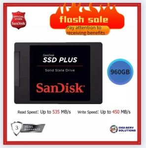 ภาพหน้าปกสินค้า[ท้องถิ่นไทย]SanDisk SSD ULTRA 3D NAND 2.5\" SATA Solid State Drive Max. 535MB/s (120GB/240GB/480GB/1TB)เหมาะสำหรับโน๊ตบุ๊คและเดสก์ท็อปรับประกัน 3 ปี ซึ่งคุณอาจชอบสินค้านี้