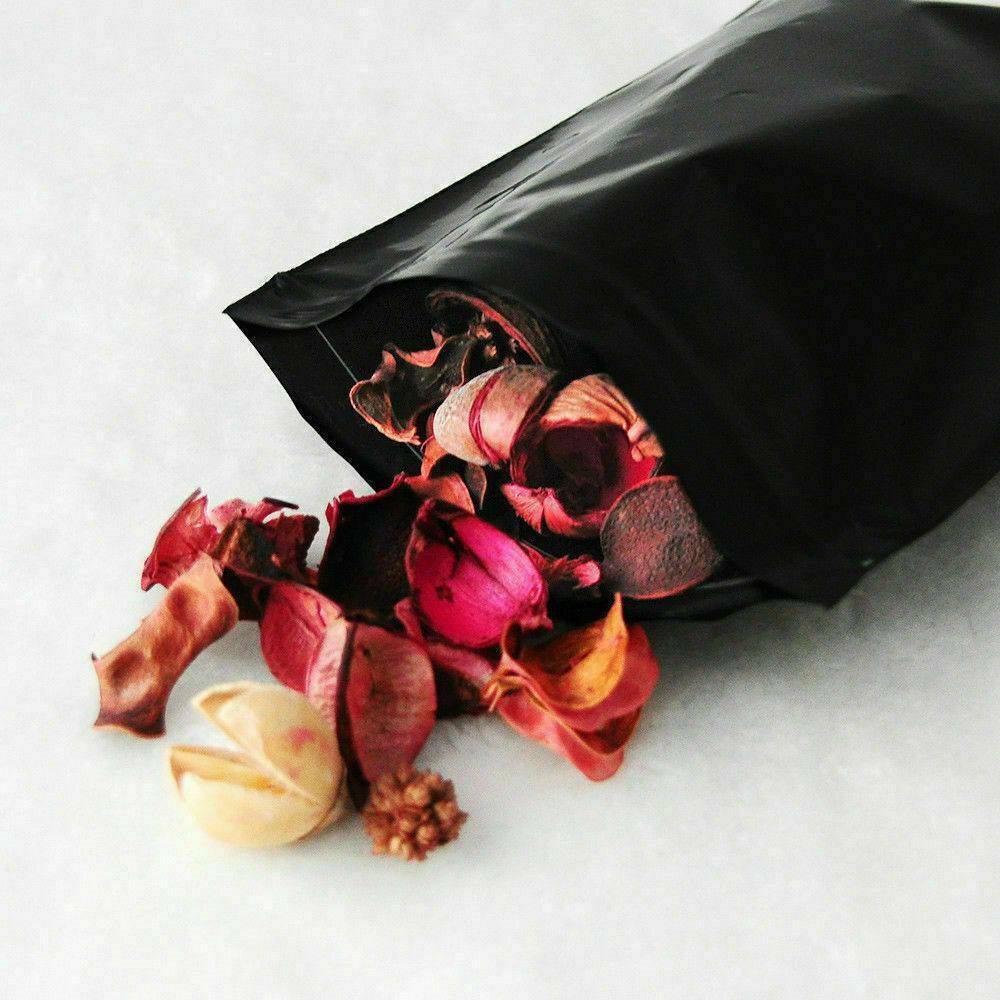 100 pieces Matte Black Aluminum Foil Zip Lock Packaging Bag Resealable Grip  Ziplock Mylar Pouch Small Sachets Food Sample Bags