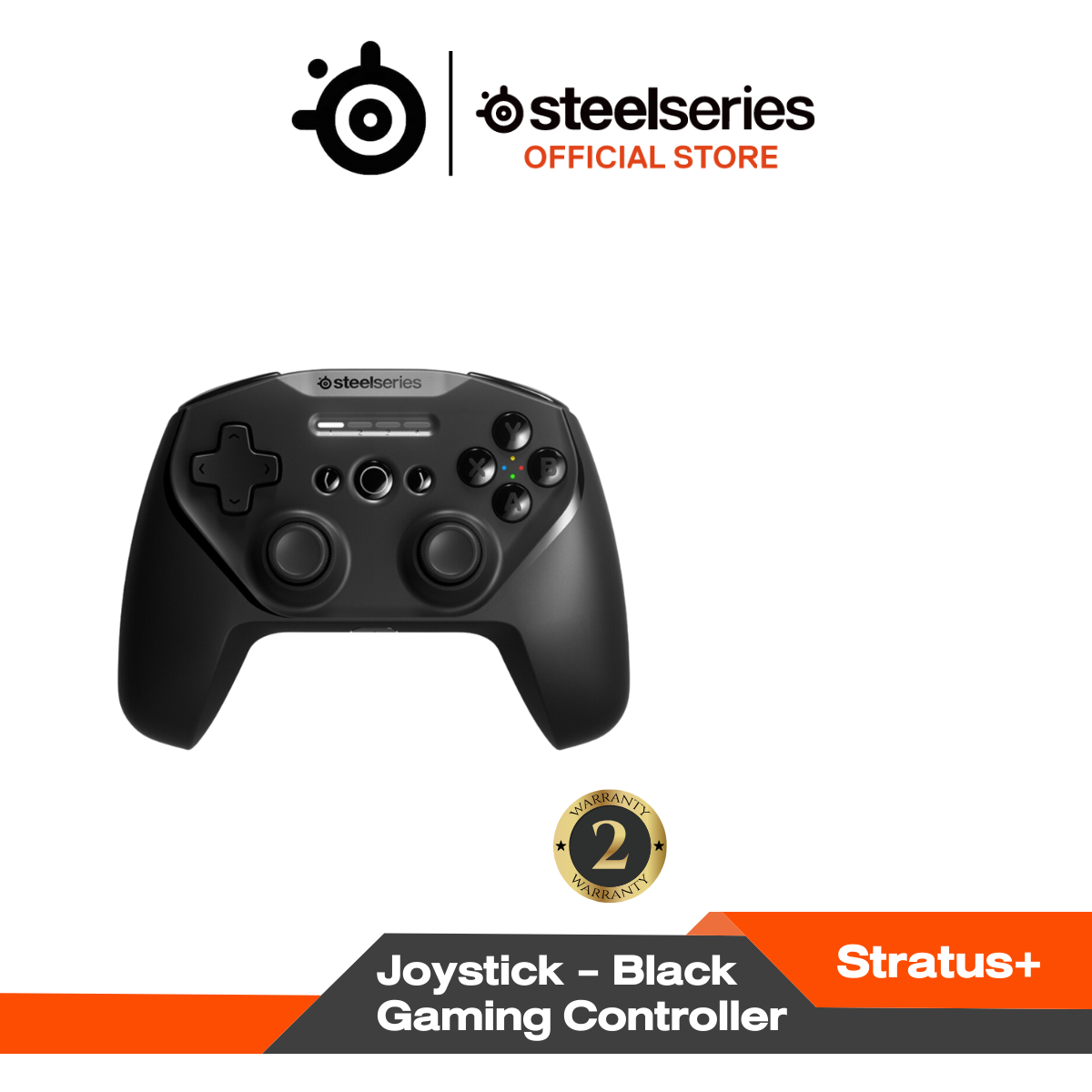 SteelSeries Stratus+ Wireless Gaming Controller for Android™ and Chromebook จอยคอนโทรลเลอร์ไร้สาย ราคา 2,590 บาท*ส่งฟรี