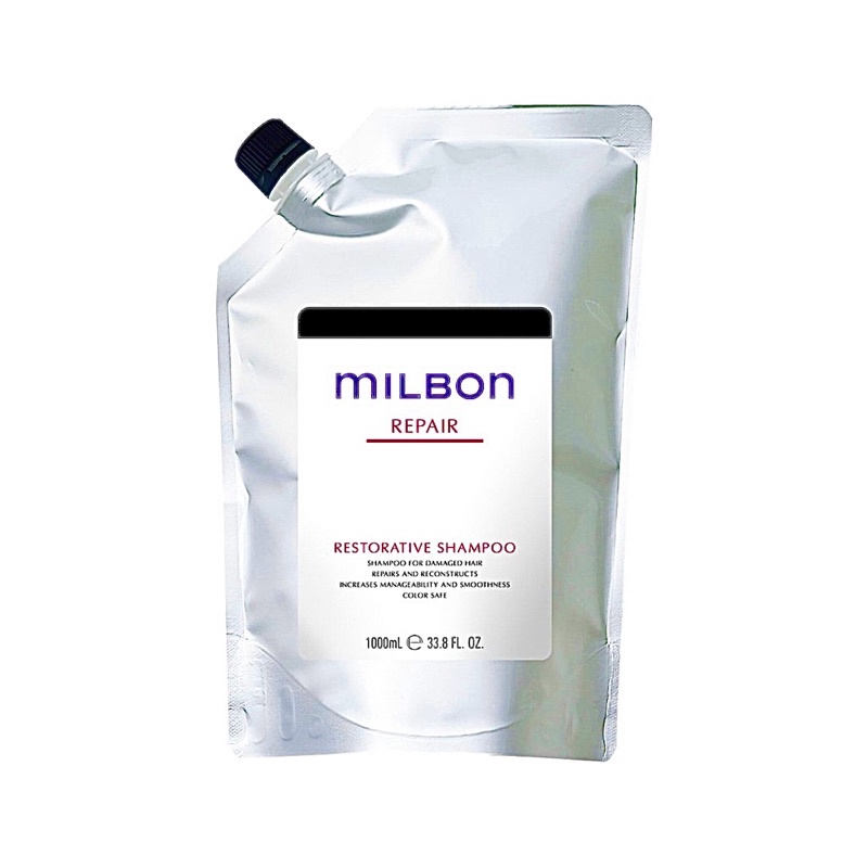 MILBON RESTORATIVE REPAIR แชมพู ทรีทเม้นท1000 ML ราคา 2,850 บาท*ส่งฟรี