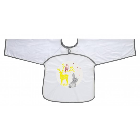 BEABA เสื้อกันเปื้อน Sleeved bib - 2nd age - BUNNY ราคา 490 บาท*ส่งฟรี