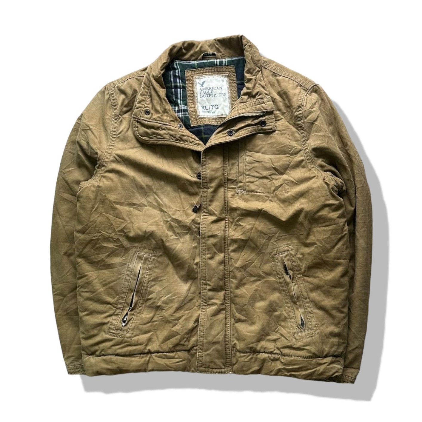 american eagle khaki jacket