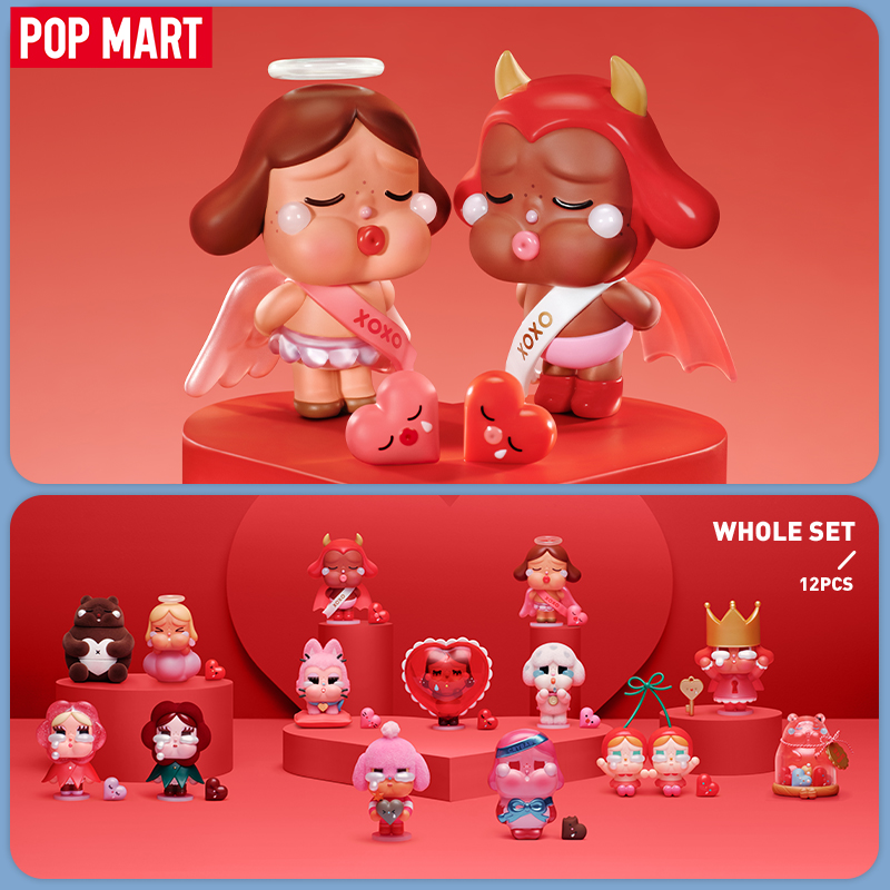 POP MART CRYBABY Crying For Love Series Figures Blind Box ราคา 380 บาท*ส่งฟรี