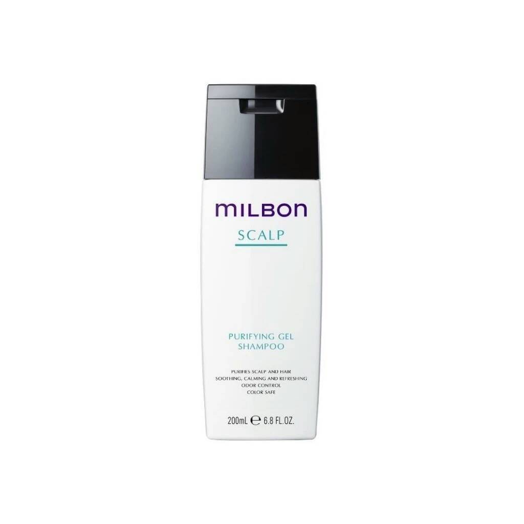 MILBON SCALP Purifying 200 ML.แชมพู ทรีทเม้น บำรุงหนังศรีษะ สำหรับ ลดความมัน ลดคัน รังแค แห้ง และกลิ่นอับ ราคา 1,100 บาท*ส่งฟรี
