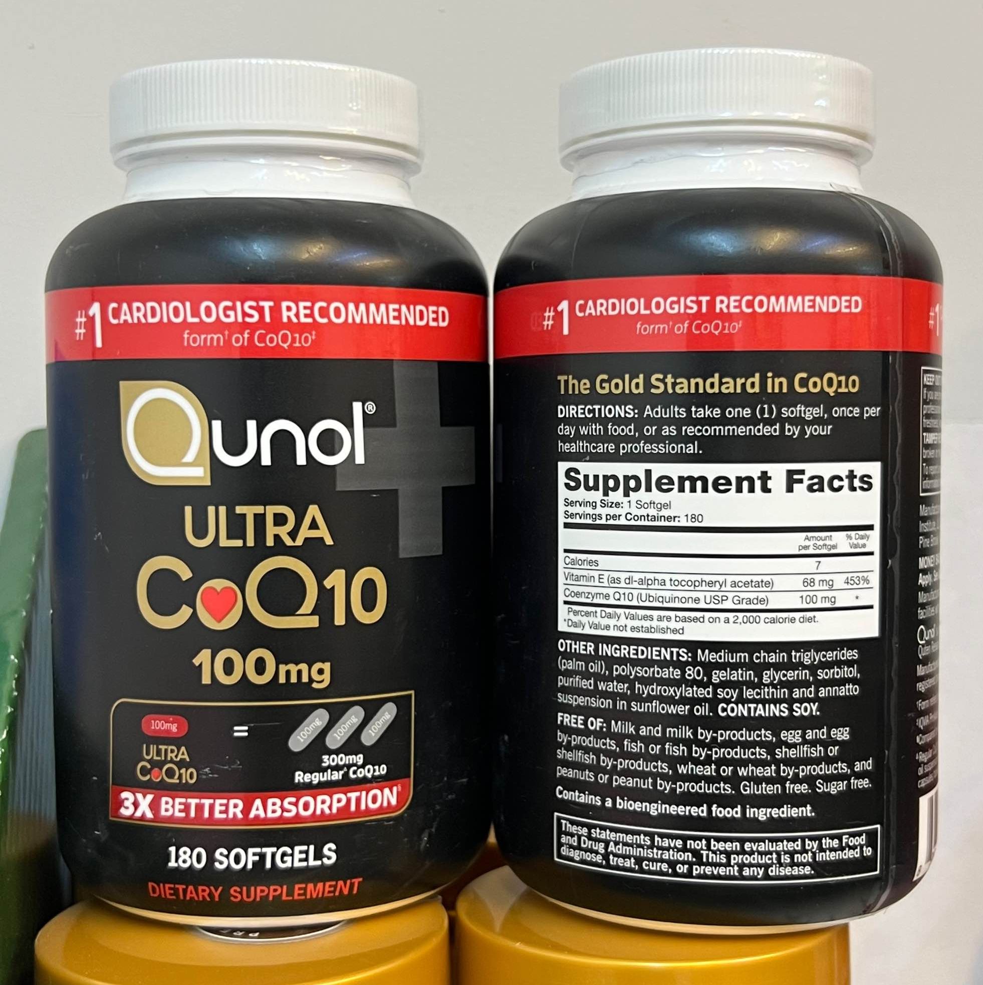Qunol (лء) Ultra Coq10 100 mg 180 Exp.02/2027 | Lazada.co.th