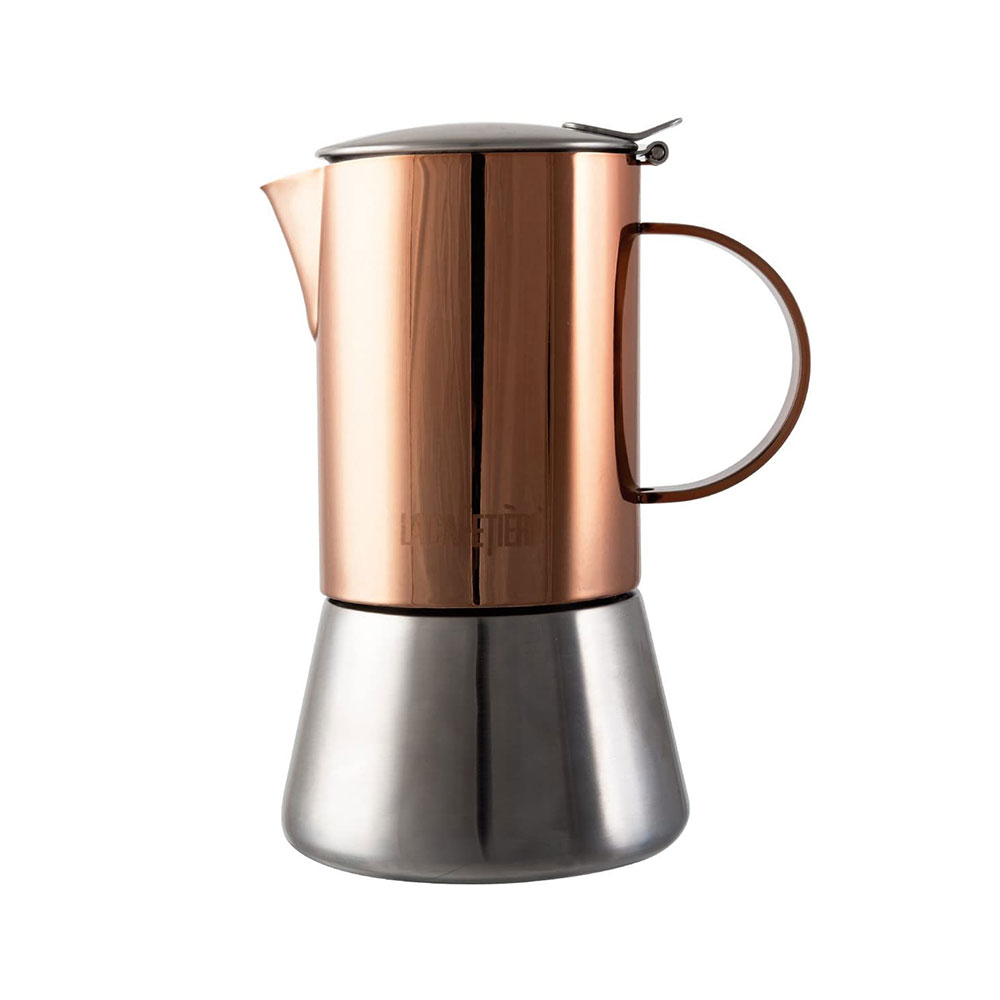 La Cafetiere Edited Espresso Maker Stainless/Copper - 4 cup กาชงกาแฟเอสเพรสโซ 4 ถ้วย รุ่น 5187804 ราคา 1,590 บาท*ส่งฟรี