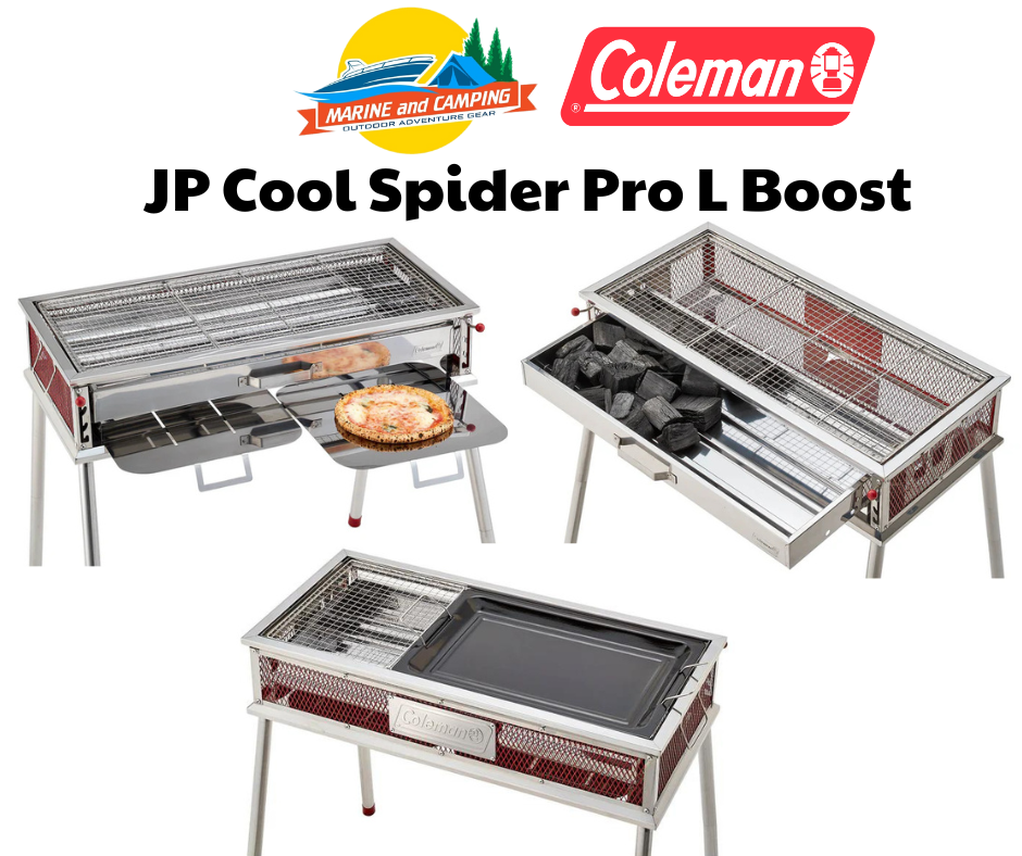 Coleman JP Cool Spider Pro L Boost เตาย่าง BBQ ขนาดใหญ่ ราคา 4,800 บาท*ส่งฟรี