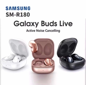 ภาพหน้าปกสินค้าซัมซุง หูฟังบลูทูธ Samsung Galaxy Buds Live TWS True Wireless Blth Headphones Headsets Sports Music Earphones หูฟังไร้สาย หูฟังบลูทูธ หูฟังไร้สาย เครื่องเสียง ที่เกี่ยวข้อง
