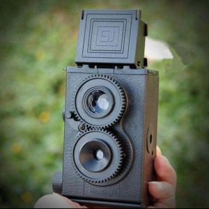 ราคากล้องฟิล์ม 35มม. กล้องทอย TRL DIY - LOMO DIY Dual Lens Reflex Camera Retro Classic