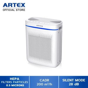 สินค้า เครื่องฟอกอากาศ Artex เครื่องกรองอากาศ Air Per รุ่น Air-X HEPA Carbon Filter กรองฝุ่น PM2.5 ขนาด 24ตรม
