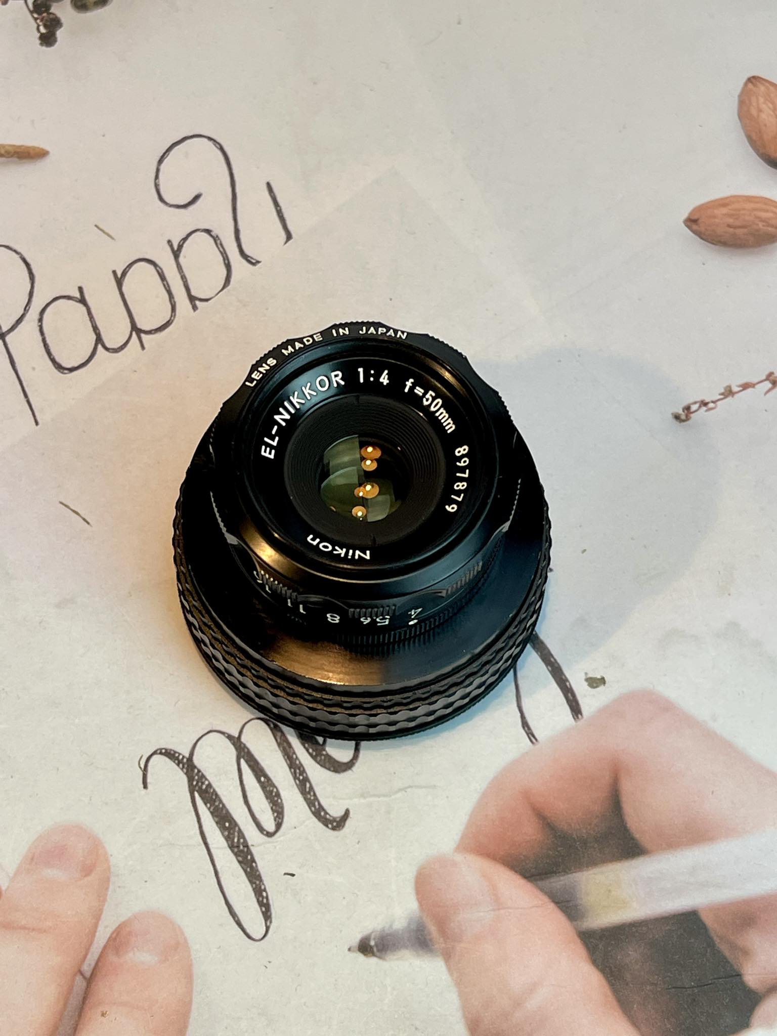 NIKON EL-NIKKOR 50MM.F4 MODIFIED SONY E MOUNT ราคา 2,900 บาท*ส่งฟรี