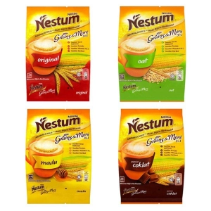 ภาพหน้าปกสินค้าNestum 3in1 ธัญพืชสำเร็จรูป (Nestle Grains & More) ขนาด 15 ซอง/แพ็ค มี 4 รสให้เลือก ที่เกี่ยวข้อง