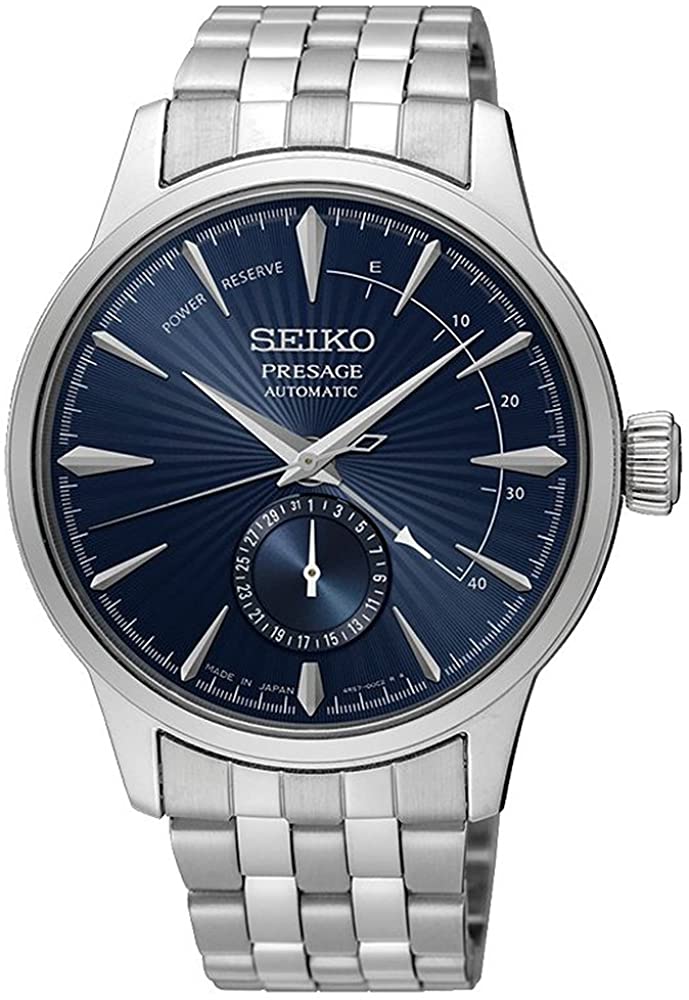 Đồng hồ Seiko cổ sẵn sàng (SEIKO SSA347J1 Watch) SEIKO PRESAGE Power  Reserve Cocktail Time