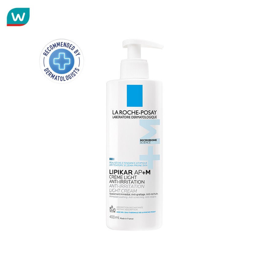 Laroche Posay Lipikar Baume Light AP+M 400 ml. Balm for Dry-Very Dry skin ราคา 1,375 บาท*ส่งฟรี