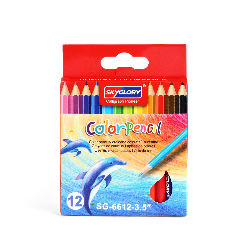 ดินสอสีไม้แท่งยาว ดินสอสีวาดรูป Premium Grade 12/18/24/36/48 สี รุ่นใหม่ สีสดกว่าเดิม ดินสอสี