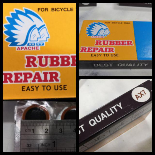 แผ่นปะยาง ยางปะ Rubber repair ใช่สำหรับปะยาง (ใช้ร่วมกับกาวปะยาง)
