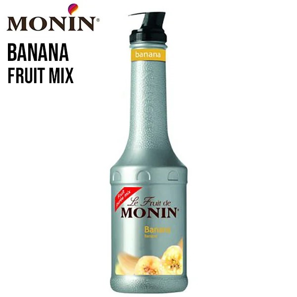 Monin Banana Fruit Mix 1L. 6 Bottles of Monin Banana Fruit Mix, 6 Bottles ราคา 3,950 บาท*ส่งฟรี