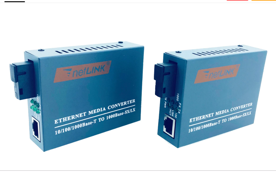 เกี่ยวกับสินค้า NetLINK Gigabit Media Converter HTB-GS-03 (A/B) Fiber Optic 20KM Single-mode Single-fiber WDM RJ45 (1 คู่ A และ B)