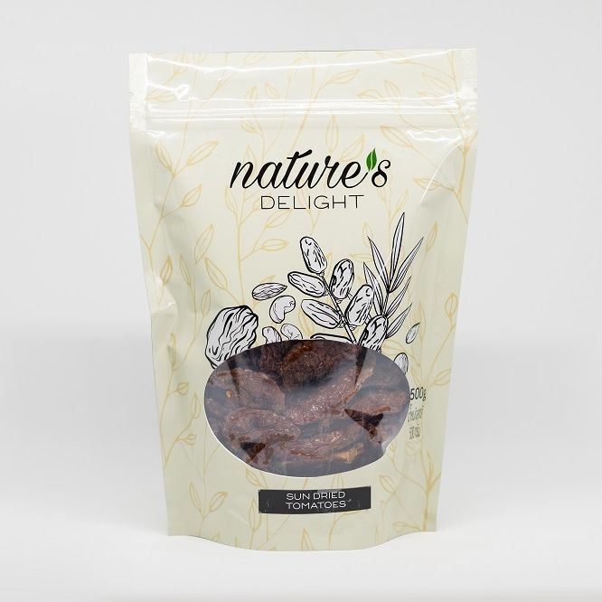Nature's Delight Sundried Tomatoes 250 g X 2 (500g) / Dried Tomatoes 250g X 2 Bags (500g) Nature's Delight Brand ราคา 250 บาท*ส่งฟรี