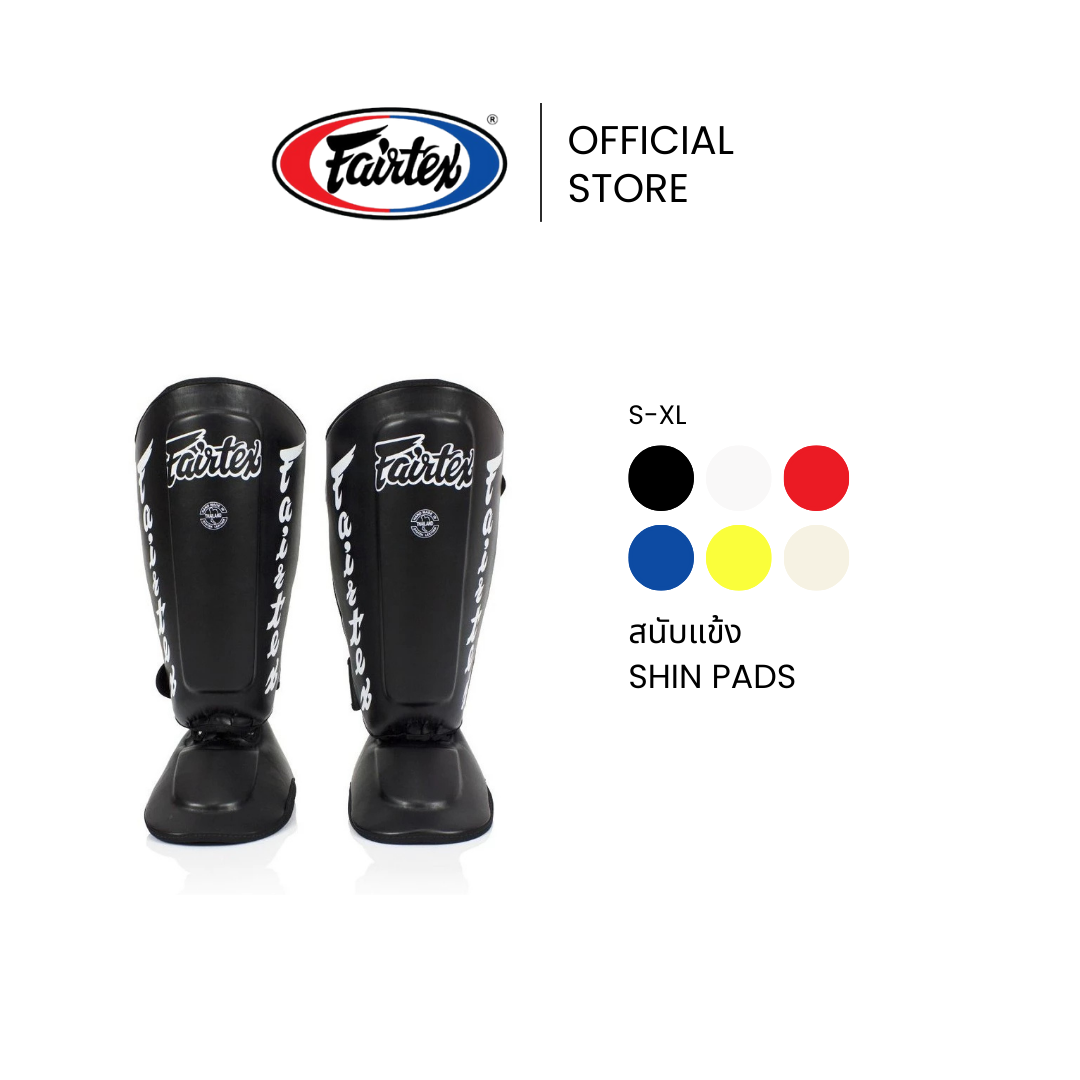 Fairtex Muay Thai Twister Shin Pads SP7 Adjustable Shin Guards with Detachable In-Step 180° Swivel & Reinforced Padding for Training & Sparring ราคา 2,024 บาท*ส่งฟรี