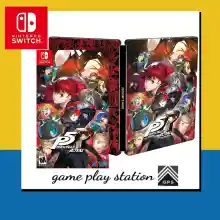 ภาพขนาดย่อสินค้าnintendo switch persona 5 the royal ( english ) zone 1 / zone 2 / us+steelbook /