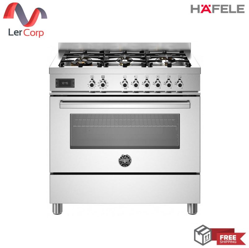 (Hafele) เตาแก๊สและเตาอบ BERTAZZONI รุ่น (495.10.011) ราคา 162,000 บาท*ส่งฟรี