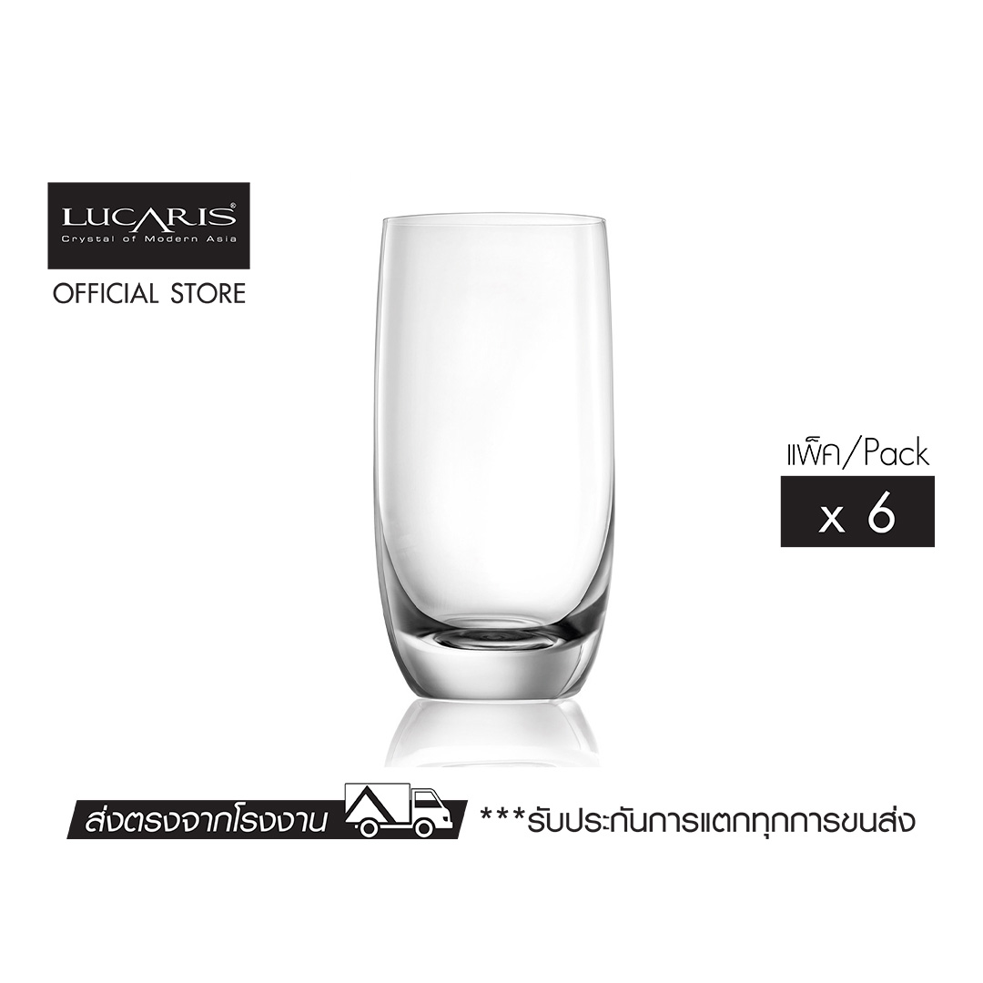 LUCARIS แก้วน้ำ SHANGHAI SOUL LONG DRINK 425 ml (Pack of 6 pieces) ราคา 1,612 บาท*ส่งฟรี