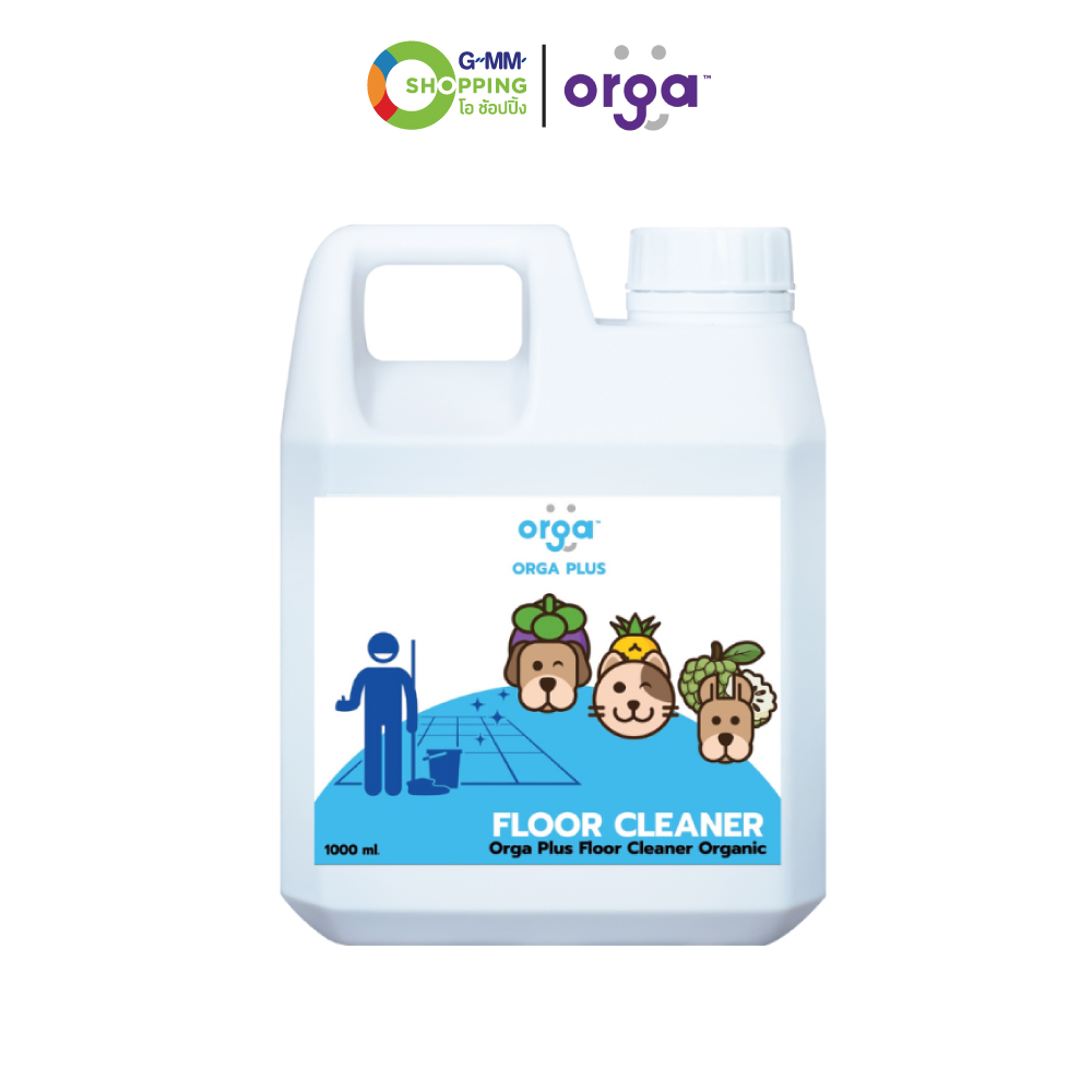 Orga plus ออร์ก้า พลัส น้ำยาถูพื้น ซักผ้า และทำความสะอาด เกี่ยวกับสัตว์เลี้ยง1000 มล.#130328 ราคา 350 บาท*ส่งฟรี