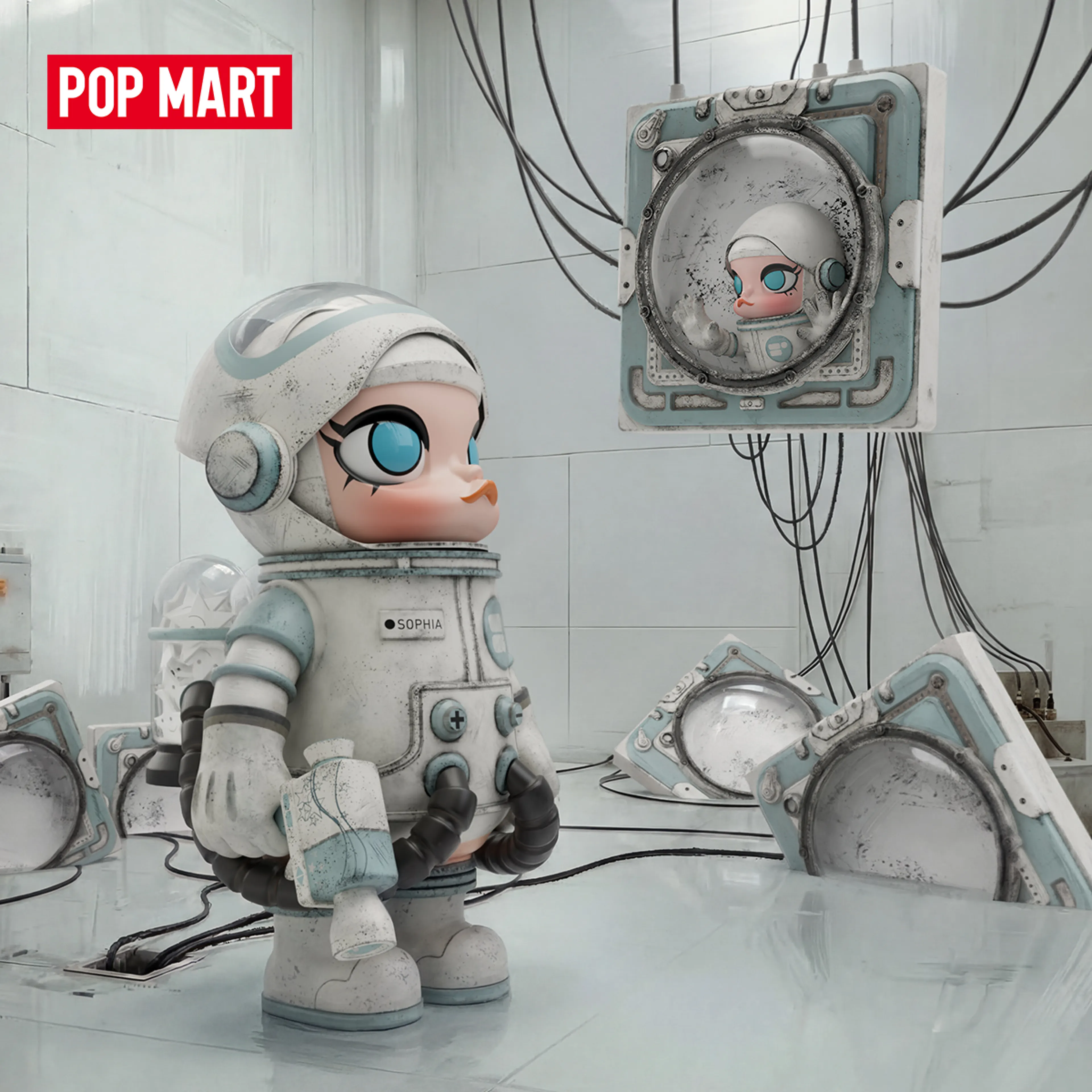 POP MART MEGA SPACE MOLLY 1000% Ashley Wood