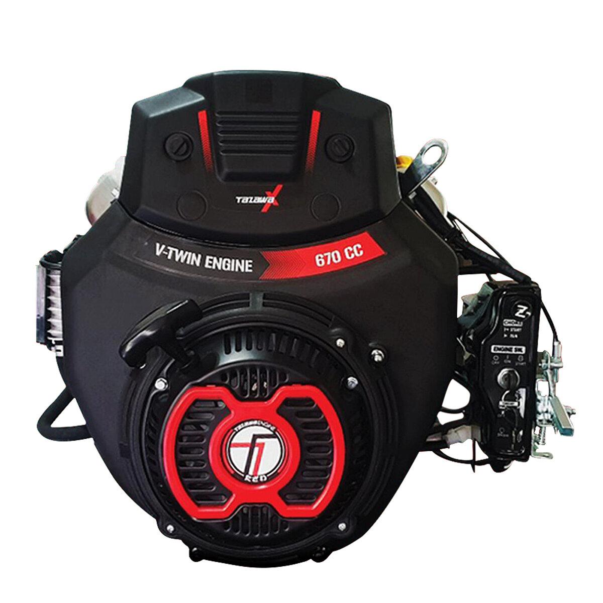 TAZAWA เครื่องยนต์ เบนซิน 23HP 2 สูบ รุ่น V-TWIN TX670E 670cc 23 แรงม้า ราคา 23,199 บาท*ส่งฟรี