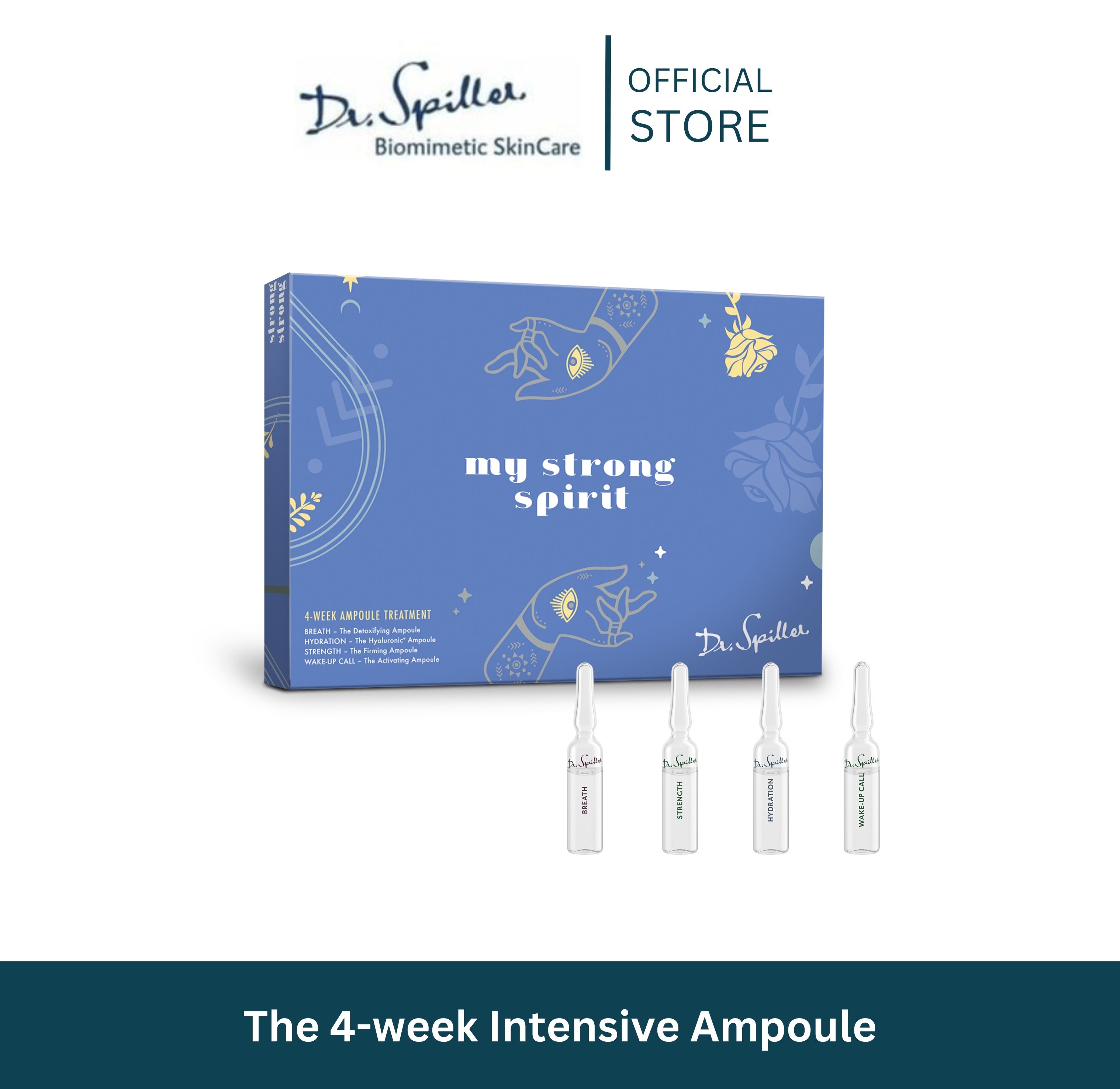 Dr.Spiller My Strong Spirit Set (the 4-Week Intensive Ampoule) [Exp.Mar 2027] ราคา 5,890 บาท*ส่งฟรี
