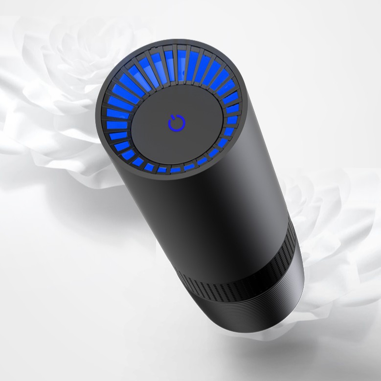 ราคาพิเศษ เครื่องฟอกอากาศในรถ HEPA Portable Car Air Purifier Aluminum Alloy KQ-11 เครื่องฟอกอากาศ สำหรับรถยนต์ ฟอกอากาศ