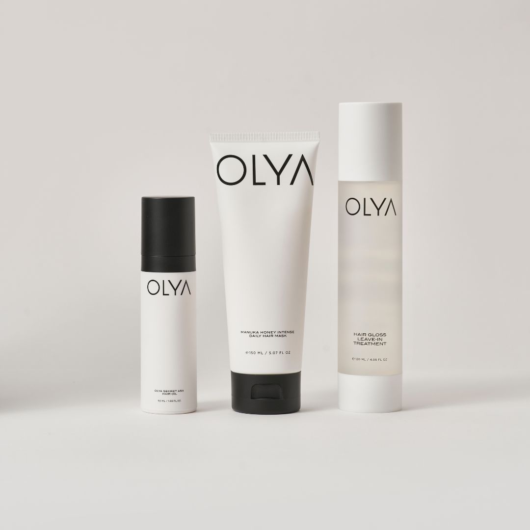 OLYA Hairapist Set (Hair Mask + Hair Oil + Leave-in Treatment) เซ็ตบำรุงผม 3 ขั้นตอน ราคา 1,850 บาท*ส่งฟรี