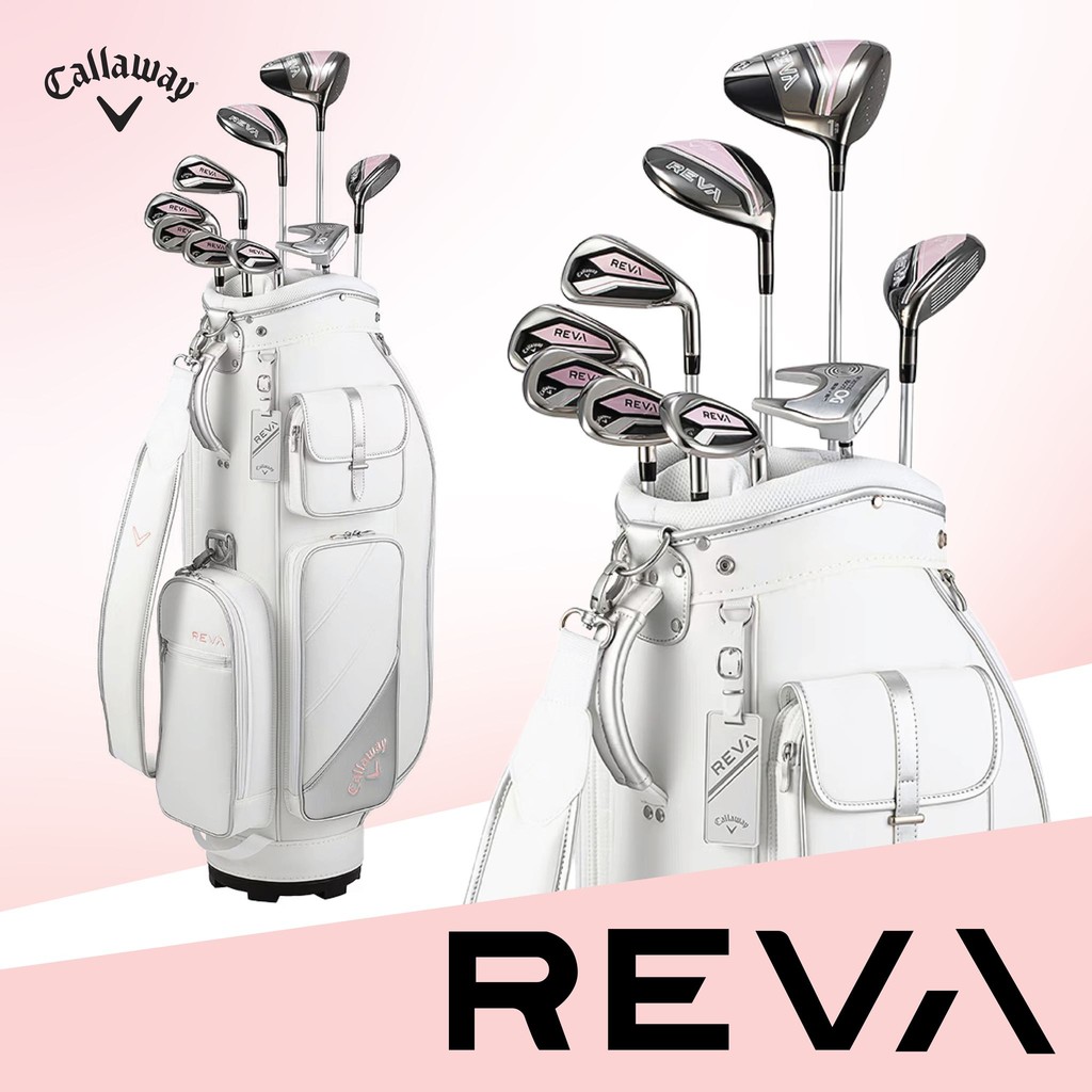 ชุดไม้กอล์ฟ Callaway REVA Ladies Package Set | PINK ราคา 50,000 บาท*ส่งฟรี