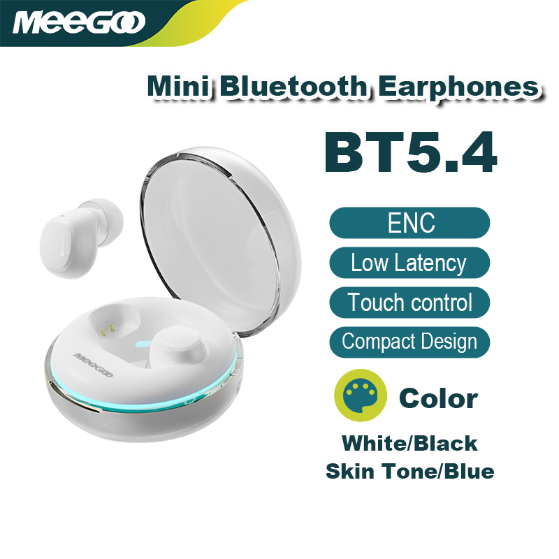 MeeGoo Y091 Bluetooth 5.4 TWS หูฟังบลูทู ธ ไร้สาย True wireless Bluetooth headset ทั่วไป หูฟังขนาดเล็ก แอปเปิ้ล หัวเว่ย Xiaomi โทรศัพท์ ราคา 198 บาท*ส่งฟรี