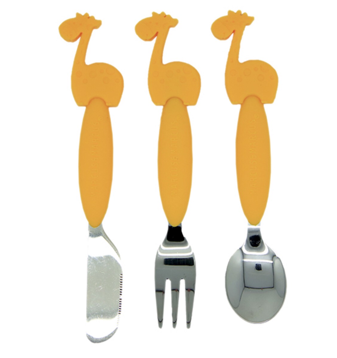 Marcus & Marcus Cutlery Set ชุดช้อนส้อมมีดสำหรับน้องๆวัย 3 ขวบ+