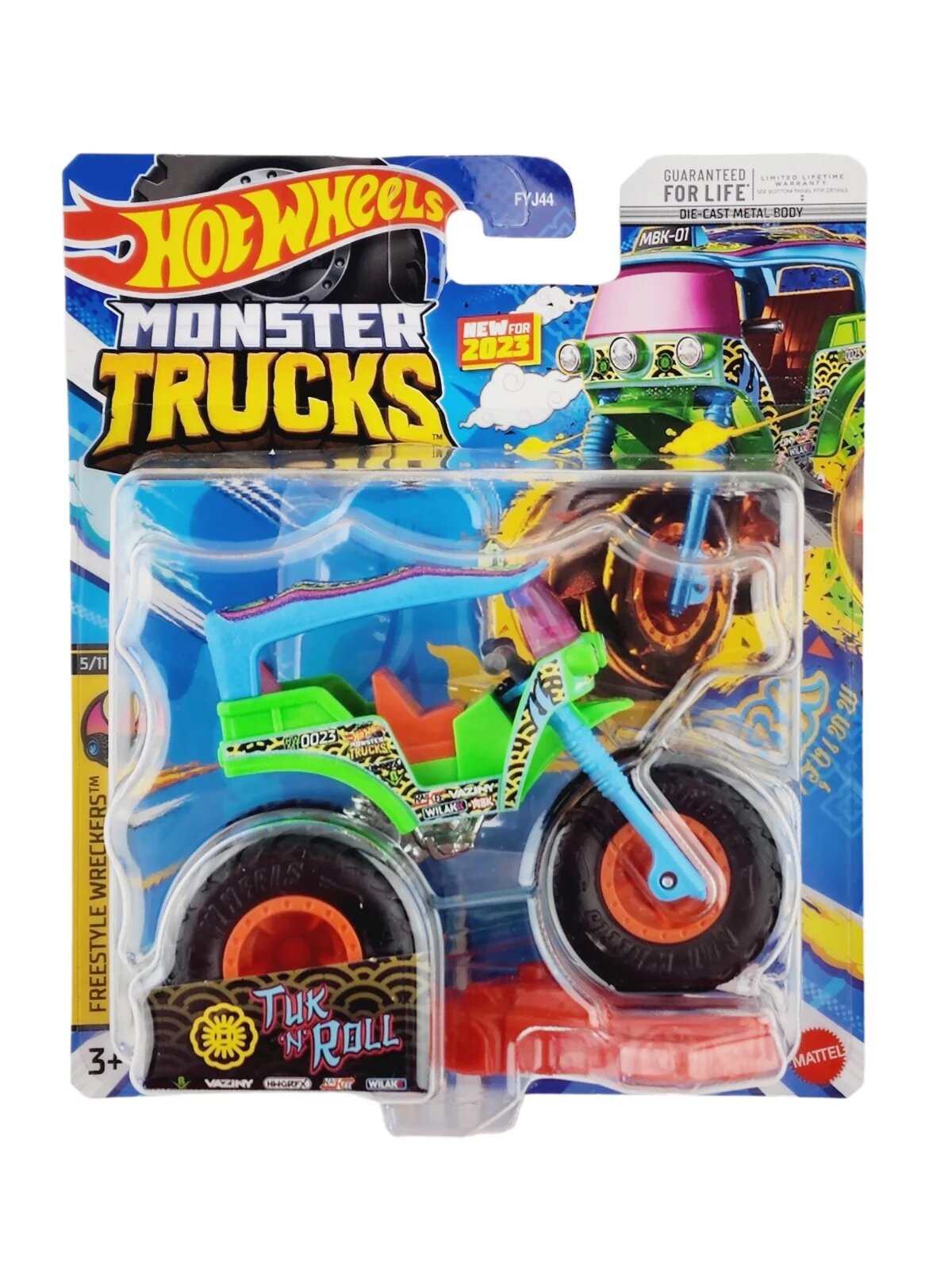 Carrinho Hot Wheels Monster Trucks Bear Devil HCP39 Pronta Entrega