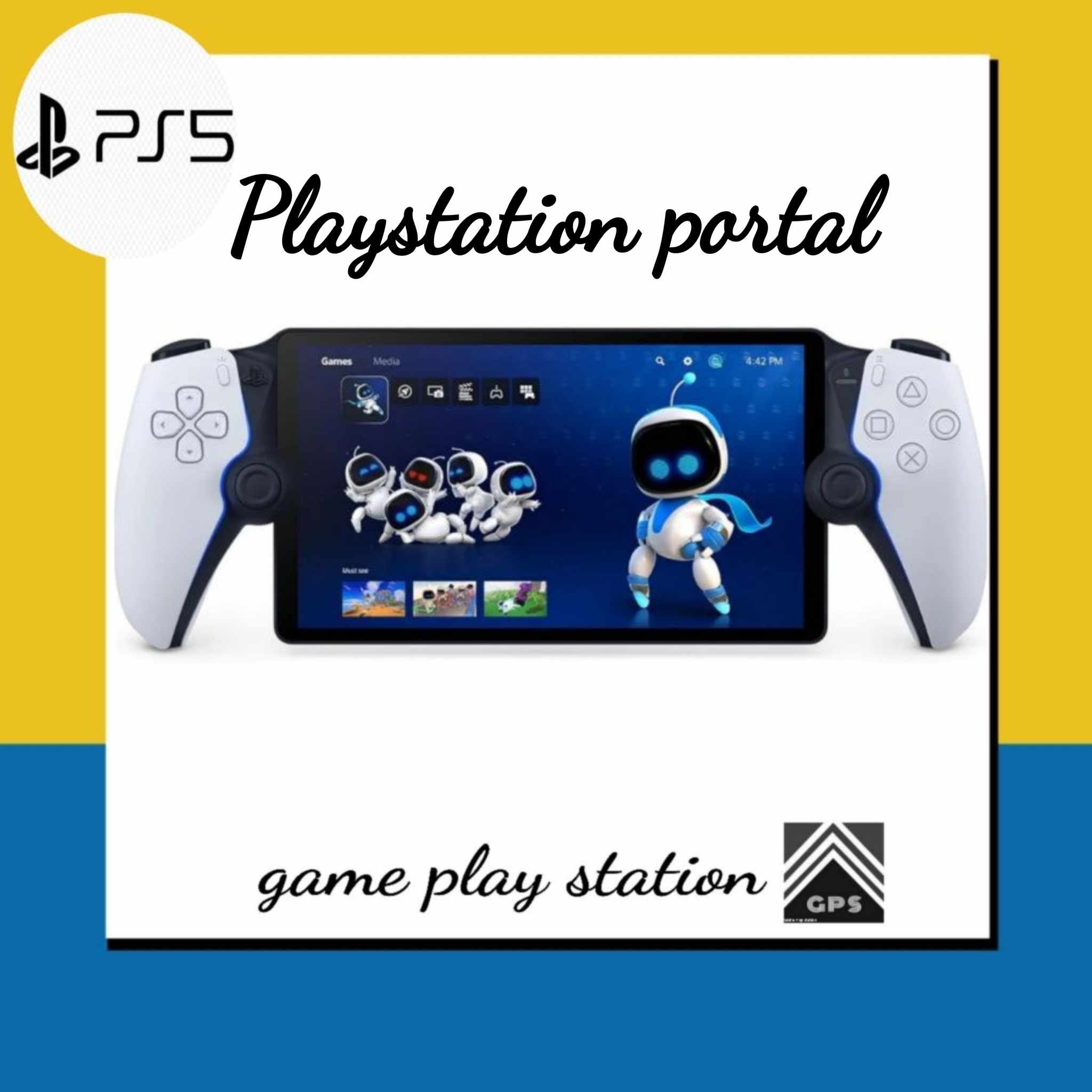 ps5 PlayStation Portal Remote Player for PlayStation 5 ต้องมีเครื่อง ps5 ก่อน นะคะ ราคา 10,990 บาท*ส่งฟรี