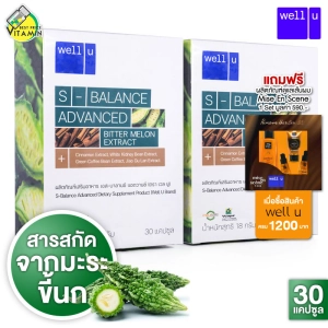 ภาพหน้าปกสินค้าWell U S Balance Advanced เวล ยู เอส บาลานซ์ แอดวานส์ [2 กล่อง] มะระขี้นก อบเชยเทศ ที่เกี่ยวข้อง