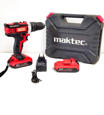 ชุดกระเป๋าสว่านกระแทกไร้สาย maktec 88V 3 ระบบ