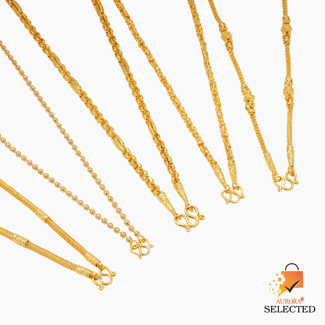 AURORA Selected สร้อยคอ ทองแท้ 96.5% คละลาย 1 บาท ราคา 82,650 บาท*ส่งฟรี