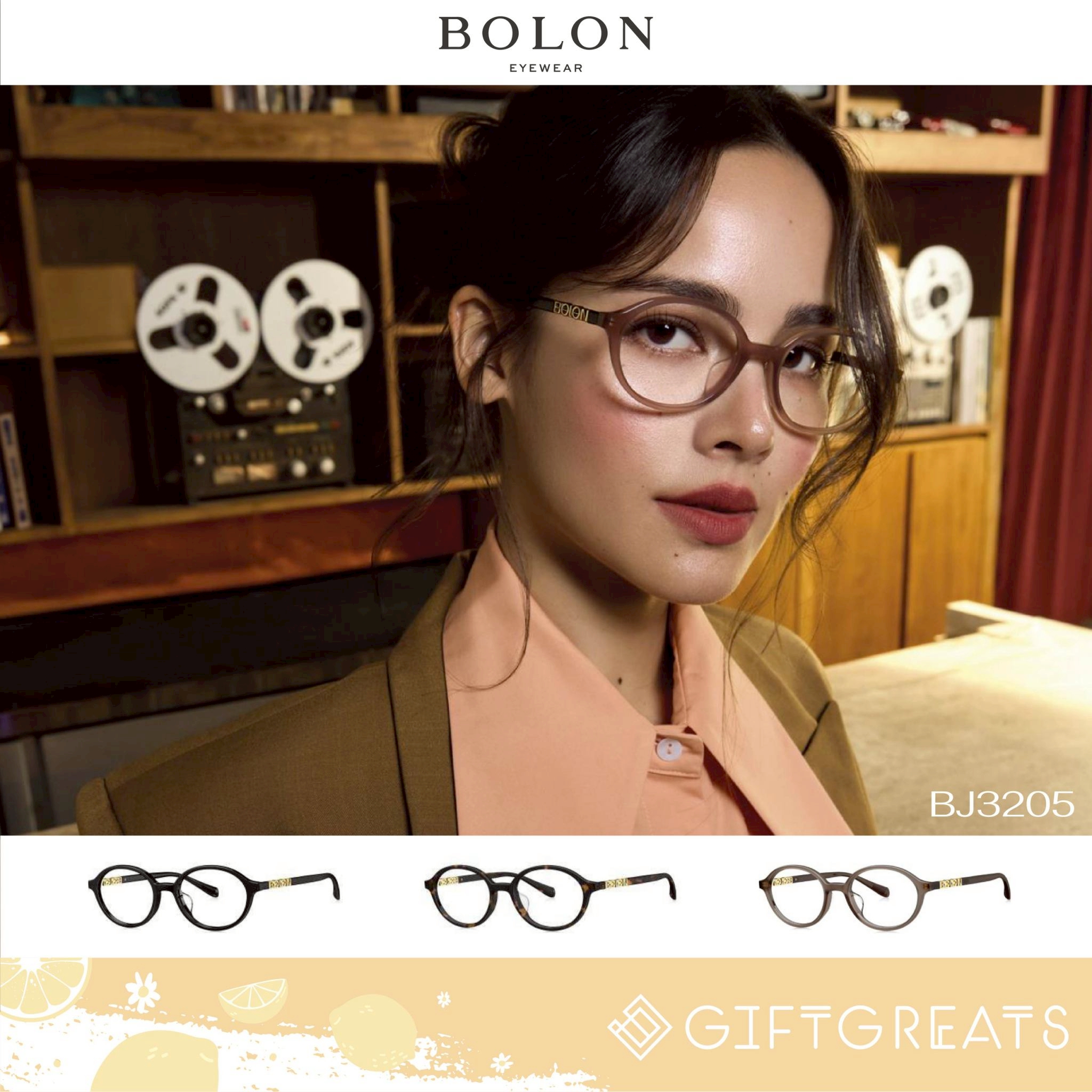 BOLON Vancouver BJ3205 - SS25 Bolon Eyewear กรอบแว่นตา โบลอน giftgreats ราคา 3,900 บาท*ส่งฟรี