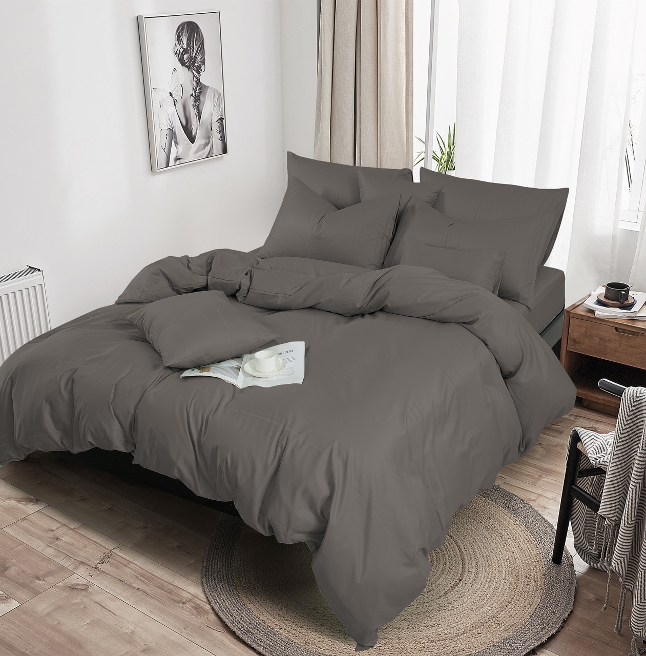 ai By Akemi ColourDream Dobby Ferdix Comforter TWIN size set 890 threadcount ราคา 1,977 บาท*ส่งฟรี