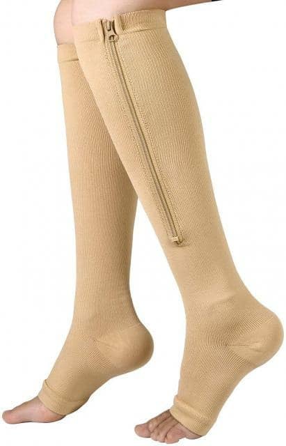 zipsox ถุงเท้าซิปสวมใส่สบายด้วยเนื้อผ้าที่ยืดหยุ่นออกแบบมาเพื่อใช้สวมใส่เพื่อเพิ่มการไหลเวียนของเลือด