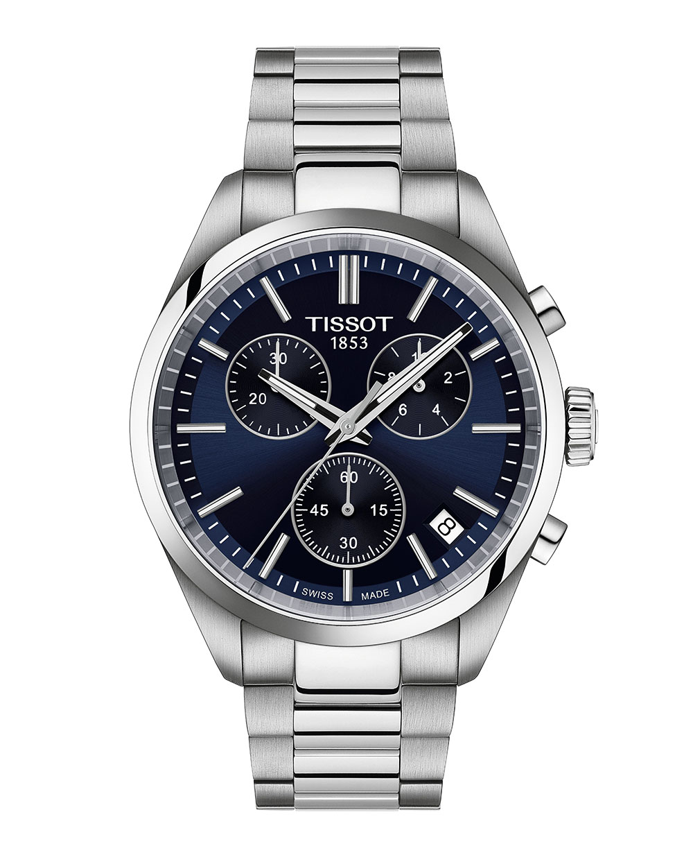 Tissot Pr100 Chronograph Pr 100 Blue T1504171104100 Men's Watch ราคา 13,900 บาท*ส่งฟรี