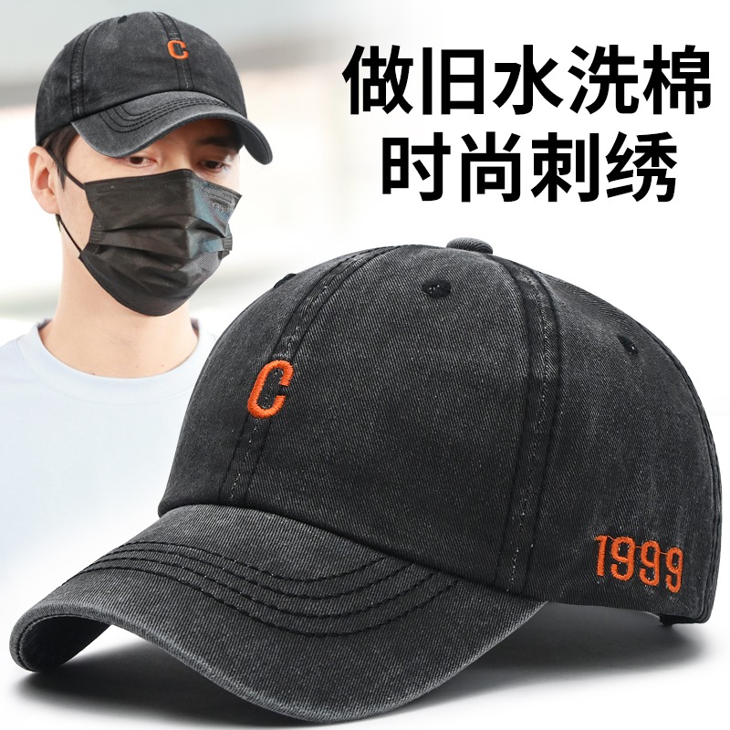 หมวกกันแดดสไตล์เกาหลีสำหรับผู้ชาย（ มี 7 สี ）ปากเป็ด เทรนด์ใหม่-C1999 ราคา  62 บาท*ส่งฟรี