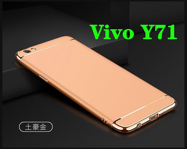Case Vivo Y71 เคสโทรศัพท์วีโว่ y71 เคสประกบหัวท้าย เคสประกบ3 ชิ้น เคสกันกระแทก สวยและบางมาก สินค้าใหม